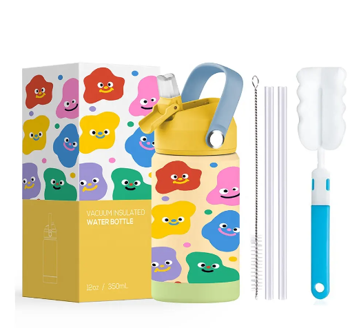 Hot Sale 12oz/350ml BPA Free Kids Water Bottles Wholesale Drinking Bottle Water Bottle for School Kids - Product Image 1