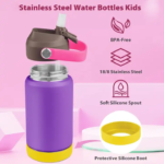 Hot Sale 12oz/350ml BPA Free Kids Water Bottles Wholesale Drinking Bottle Water Bottle for School Kids - Product Image 3