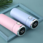 Intelligent 500ml Double Layer Stainless Steel Insulated Cup Temperature Display New Style Portable Bouncing Water Cup for - Product Image 2