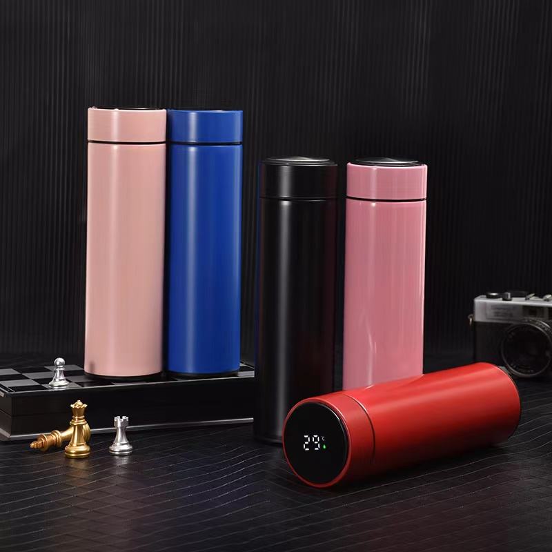 Kecolove 500ml 304 Stainless Steel Smart LED Digital Temperature Sensor Display Adult Business Gifts Mug Insulated Tumbler - Product Image 2