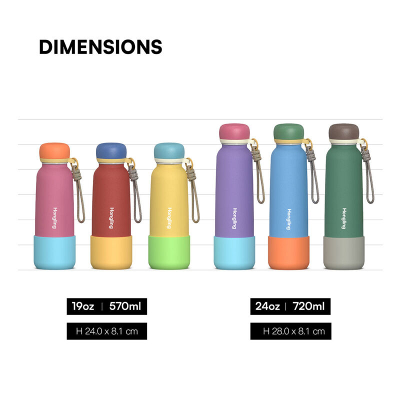 Nice 24oz Drink Sport Insulated Water Bottles Vacuum Hot/Cold Thermal Stainless Steel Water Bottle Christmas Gifts - Product Image 2