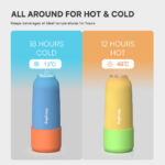 Nice 24oz Drink Sport Insulated Water Bottles Vacuum Hot/Cold Thermal Stainless Steel Water Bottle Christmas Gifts - Product Image 4