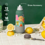 Nice 24oz Drink Sport Insulated Water Bottles Vacuum Hot/Cold Thermal Stainless Steel Water Bottle Christmas Gifts - Product Image 5