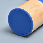 Peiway Custom Logo Stainless Steel Thermos Insulated Tumbler Vacuum Flask Drinking Thermal Eco Friendly Bamboo Water Bottle - Product Image 4
