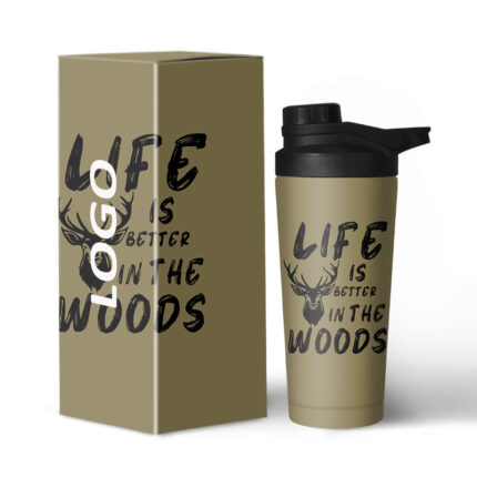 2025 750ml Bpa Free 304 Stainless Steel Vacuum Insulated Shaker Bottle with Handle and Lid for Gym Protein Use - 16