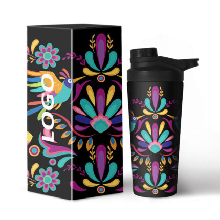 2025 750ml Bpa Free 304 Stainless Steel Vacuum Insulated Shaker Bottle with Handle and Lid for Gym Protein Use - 2