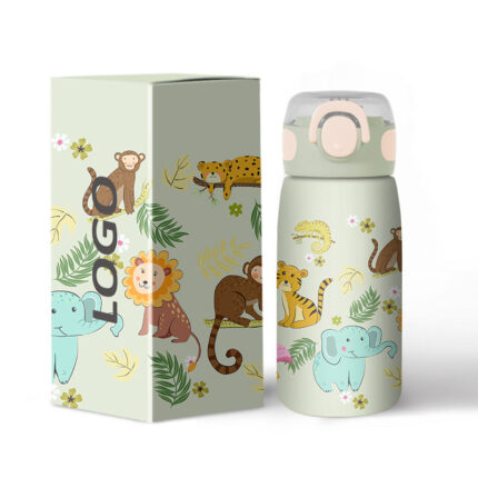 2025 New Design Custom Printed School Sport 304 Stainless Steel Vacuum Insulated Water Bottle for 470/620ml 12-24h Insulation - 5