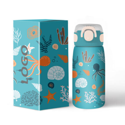 2025 New Design Custom Printed School Sport 304 Stainless Steel Vacuum Insulated Water Bottle for 470/620ml 12-24h Insulation - 6