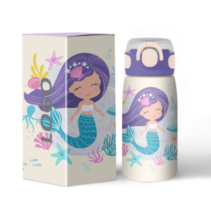 2025 New Design Custom Printed School Sport 304 Stainless Steel Vacuum Insulated Water Bottle for 470/620ml 12-24h Insulation - 7