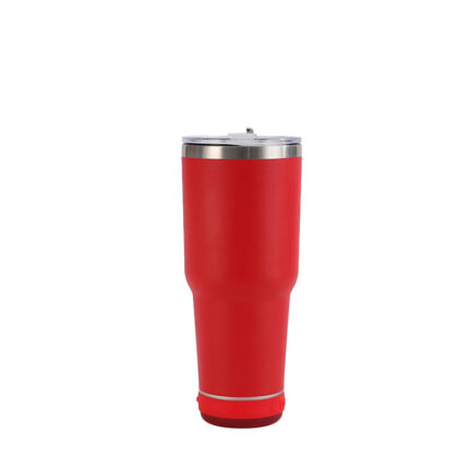 Custom Logo Wireless Smart 30oz 304 Stainless Steel Double Wall Insulated Speaker Tumbler Travel Coffee Mug Cup with Speaker - A1