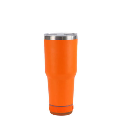 Custom Logo Wireless Smart 30oz 304 Stainless Steel Double Wall Insulated Speaker Tumbler Travel Coffee Mug Cup with Speaker - A4