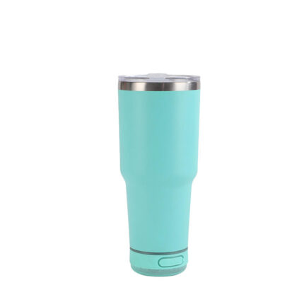 Custom Logo Wireless Smart 30oz 304 Stainless Steel Double Wall Insulated Speaker Tumbler Travel Coffee Mug Cup with Speaker - A7