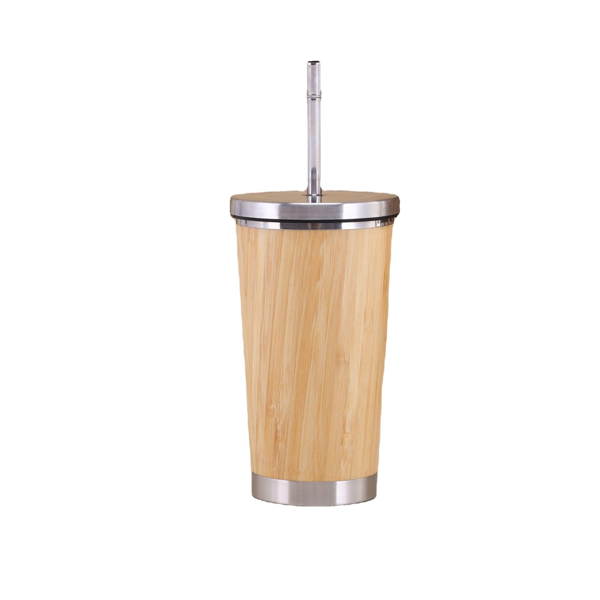 Peiway Bpa Free Design Bamboo Thermos Steel Mugs Travel Coffee Cups Custom Tumbler Bamboo Water Bottle - None