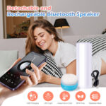 USA Stocked RTS 20oz Blue Tooth Speaker Tumbler Sublimation Straight Blanks Stainless Steel Mixed Colored Speaker Water Mugs - Product Image 4