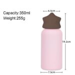 Wholesale 350ml Kids Water Bottle Stainless Steel SS316 Mini Cup Vacuum Outdoor Tumbler with Star Lid for Laser Engravings - Product Image 3