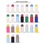 Wholesale 350ml Kids Water Bottle Stainless Steel SS316 Mini Cup Vacuum Outdoor Tumbler with Star Lid for Laser Engravings - Product Image 4