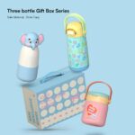Kids Insulated Lunch &amp Hydration Gift Box Double Wall Stainless Steel Bottle Handle Cup Set -Peiway - Image 3