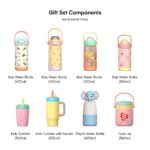 Kids Insulated Lunch &amp Hydration Gift Box Double Wall Stainless Steel Bottle Handle Cup Set -Peiway - Image 5